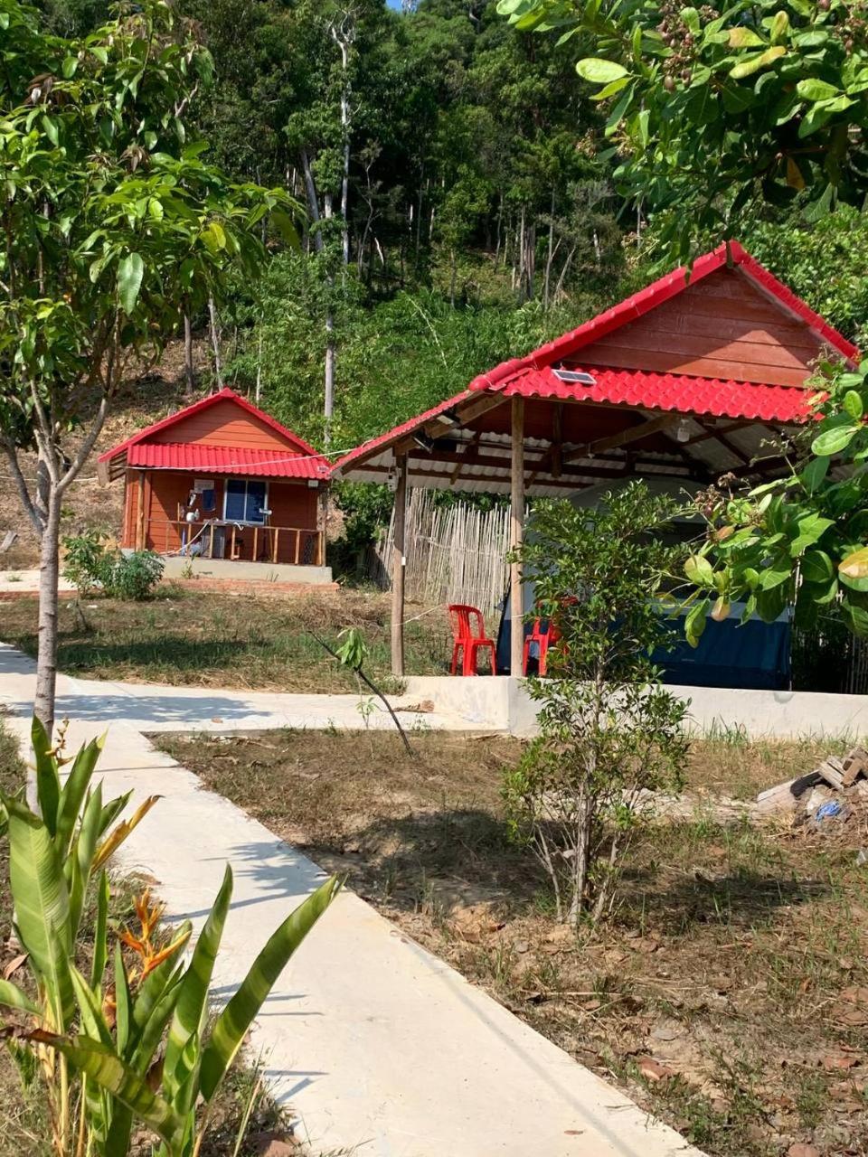 Maloop Cafe Bungalow Kaoh Touch Exterior foto