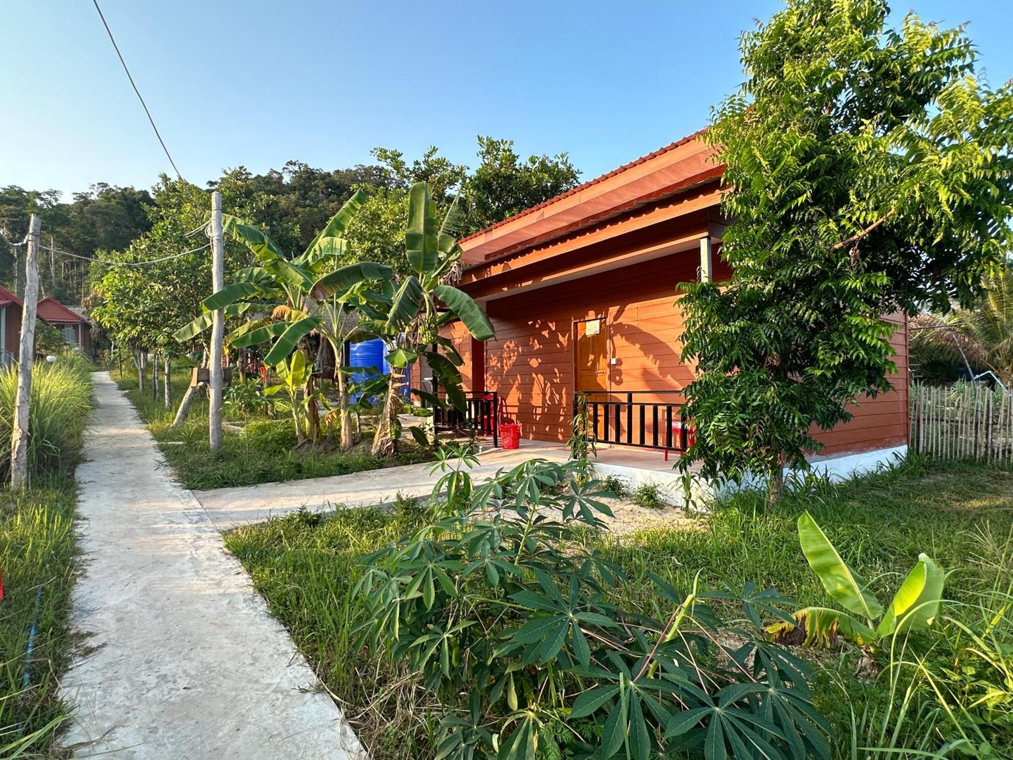 Maloop Cafe Bungalow Kaoh Touch Exterior foto